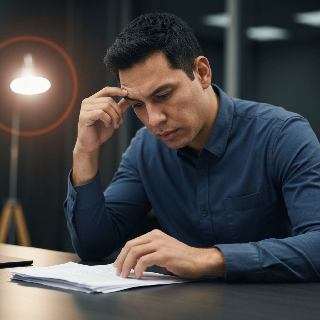 An honest depiction of the stress and frustration that can occur when negotiation tactics fail, highlighting common pitfalls.