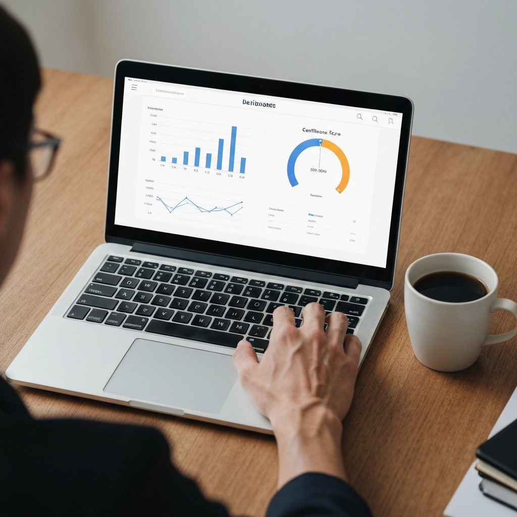 Visualizing the data-driven analysis used by AI to improve interview performance.